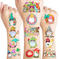 Summer Gnomes Temporary Tattoos, 10 Sheets 100 Pcs