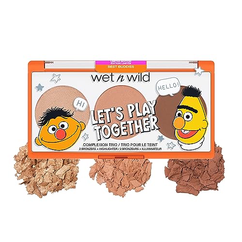 Wet n Wild Sesame Street Complexion Trio Bronzer & Highlighter