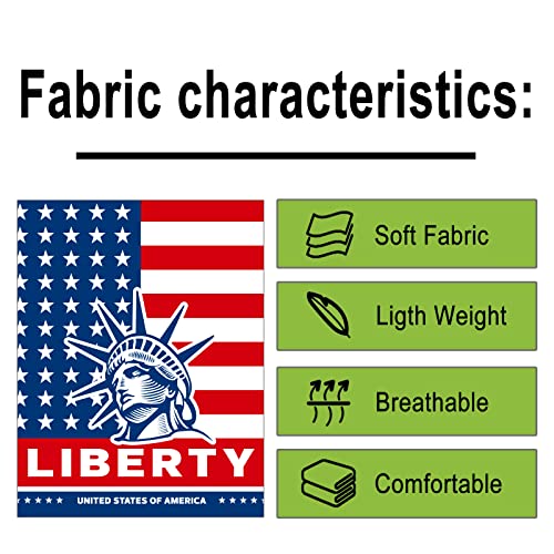 Pelocapa Professional Barber Cape - Water-Resistant Haircut Gown, 63"x56" American Flag