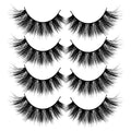 ALICROWN 3D Faux Mink Lashes - Thick Volume Wispies Pack