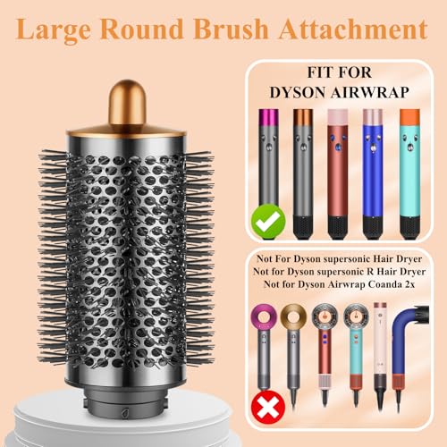 Large Round Volumizing Brush for Dyson Airwrap HS01 HS05 HS08