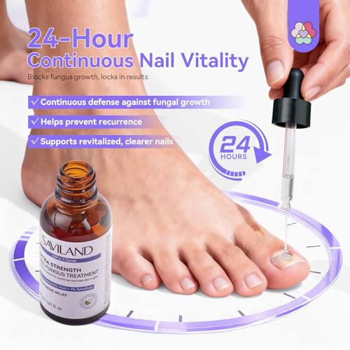 SAVILAND Toenail Fungus Treatment Extra Strength 2 fl oz