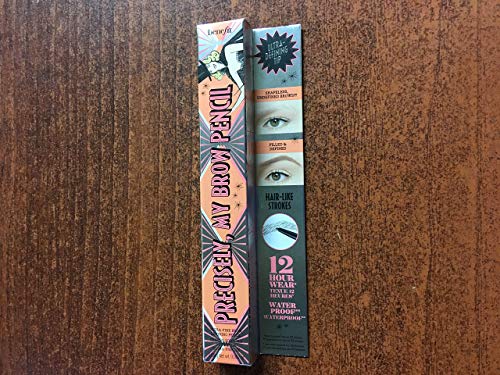 Benefit Precisely, My Brow Pencil Ultra Fine Brow Defining Pencil # 4.5 Neutral Deep Brown, 0.02 Ounce