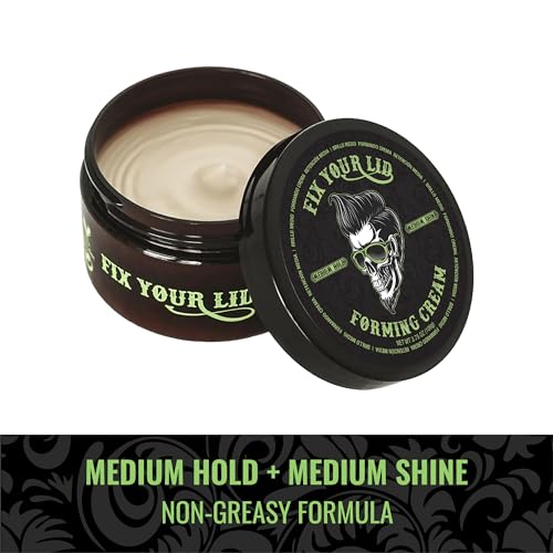 Fix Your Lid Forming Cream 3.75 oz - Medium Hold Hair Cream