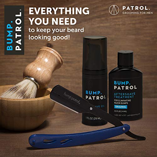 Bump Patrol Maximum Strength Aftershave Formula - After Shave Solution Eliminates Razor Bumps and Ingrown Hairs - 2 Ounces 4 Pack