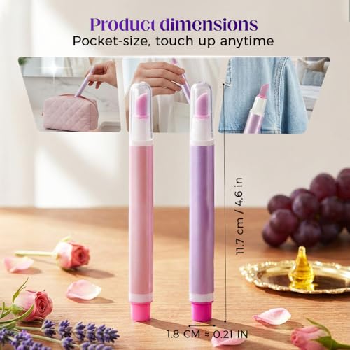 2-in-1 Cuticle Oil Pusher Pen - Lavender Scent Nail Care Tool