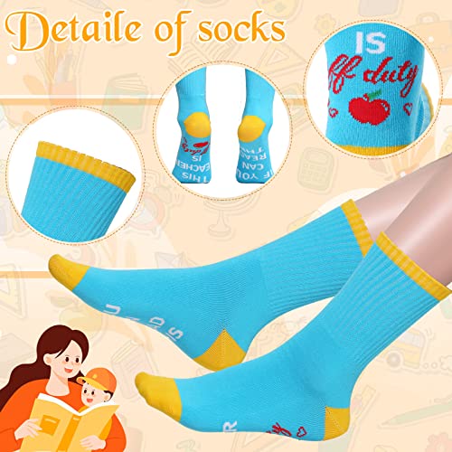 Pasimy 24 Pcs Thank You Gifts for Women Teacher Appreciation Gifts Set, Socks, Makeup Bags, Inspirational Notepads, Keychains, Thank You for Helping Me Grow(Delicate)