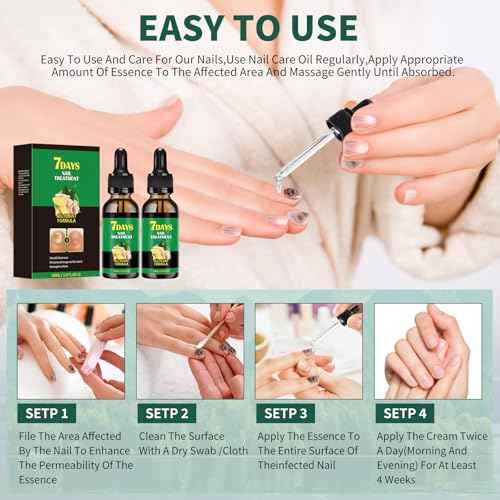 Ginger nail treatment 7 days nail support nail care, 2 pcs nail treatment, Ginger nail growth serum, Ginger cuticle care oil for nails,Cuticle serum for nails