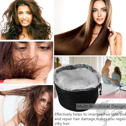 Electric Hair Steamer Cap - Deep Conditioning Heat Treatment