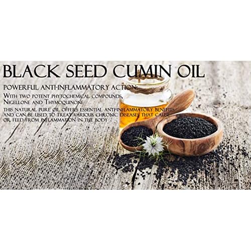 Dr Joe Lab Egyptian Black Seed Oil 32 oz Pure Natural Black Cumin Seed Oil Unrefined Cold Pressed Extra Virgin - Moisturizing, Soothing, Hydrating, & Nourishing for Hair Skin Body