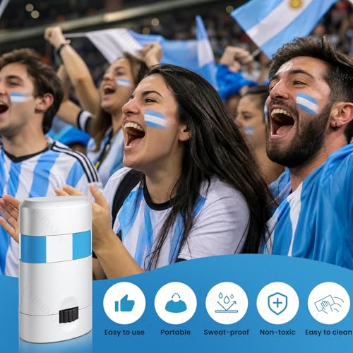 World Cup 2026 Face Body Paint Stick - Argentina & Uruguay Colors
