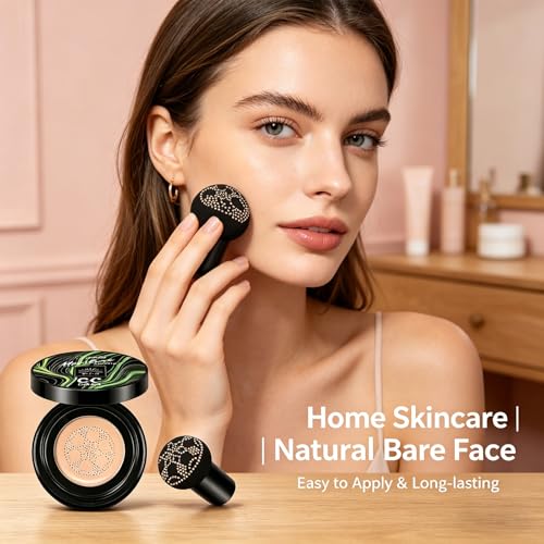 CC Cushion Foundation SPF 50+ - Full Coverage Concealer Ivory