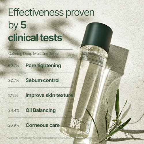 Pyunkang Yul PKY Calming Deep Moisture Toner - Face Toner for Women containing AHA and PHA - for Teens and Adults - Astringent for Face - Korean Facial Toner -80ml, 2.71 fl oz