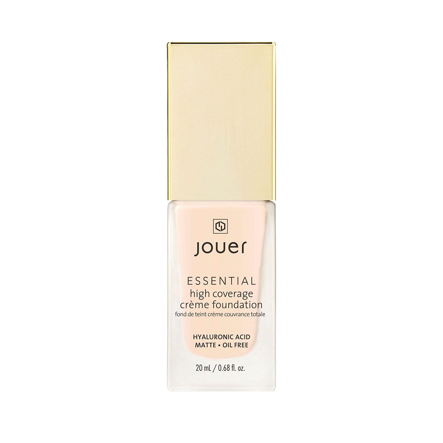 Jouer Essential High Coverage Crème Foundation | Men & Women | Available in 50 Shades for All Skin Tones | Healthy Ingredients | Paraben, Gluten & Cruelty Free | Vegan Friendly