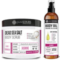 pureSCRUBS Jasmine Body Scrub + Jasmine Body Oil Bundle