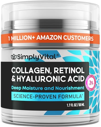 Retinol Face Moisturizer with Collagen & Hyaluronic Acid