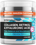 Retinol Face Moisturizer with Collagen & Hyaluronic Acid