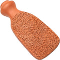 QUBA LINEN 2-Sided Terra Cotta Pumice Stone - Natural Foot Callus Remover