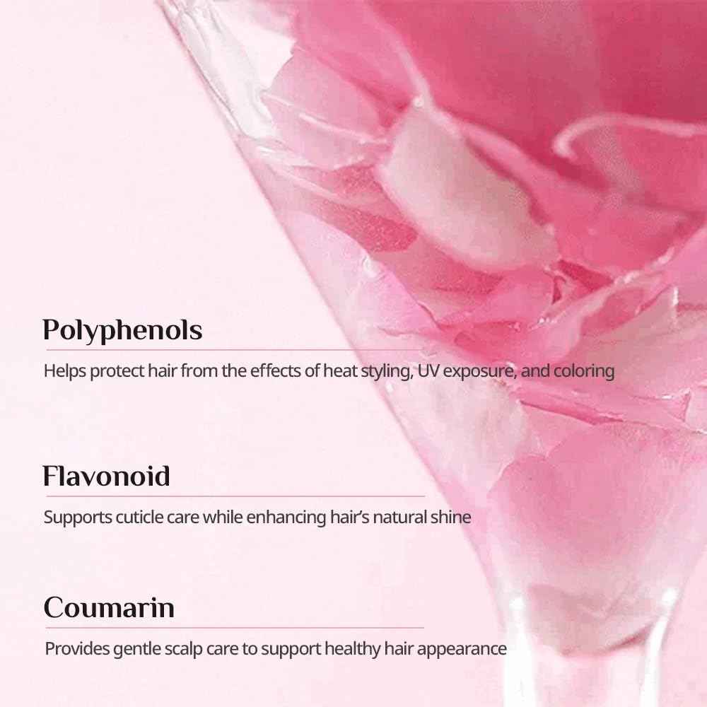 BnD Blooming SAKURA Argan & Collagen Hair Oil 80ml – Lightweight Leave-in Treatment for Dry & Frizzy Hair, Smooth Finish, Non-Greasy, UV Protection, Floral Scent, Nourishing Oil – Korean Beauty