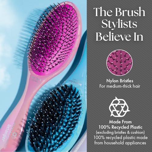 Olivia Garden Aurora Detangler Brush for Medium to Thick Hair - Detangling Brush for Women, Men, Kids