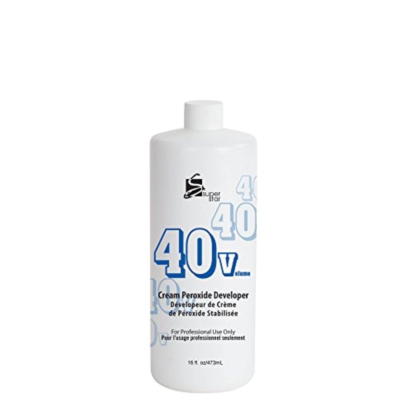 Super Star Cream Peroxide Developer 40 Volume - 16 Oz