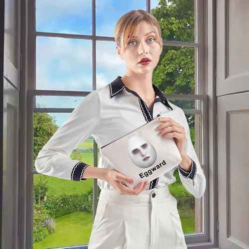 WCGXKO Movie inspired Gift Movie Merchandise Zipper Pouch Makeup Bag For Movie Fans (Eggward)