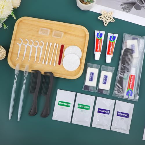 50 Sets Hygiene Kit Bulk - 10-in-1 Travel Toiletry