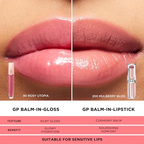 L'Oreal Paris Glow Paradise Hydrating Balm-in-Lipstick Nude Heaven