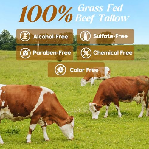 Grass-Fed Beef Tallow & Honey Balm - Face & Body Moisturizer 4oz