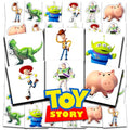 Toy Story Temporary Tattoos for Kids, 72-Pack Party Favors