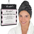 Microfiber Hair Towel Wrap with Clip – Fast Drying