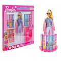 Barbie Lip Gloss Set with Acrylic Stand - 9 Plant-Based Glosses