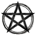 Pentagram Temporary Tattoos - 6 Sheets Waterproof