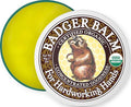 Badger Organic Healing Hand Balm for Hard Working Dry Hands - 2 oz Tin