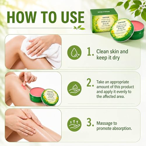 SOEYOM Miracle Balm for Muscle Relief & Skin Soothing - 1.76 oz