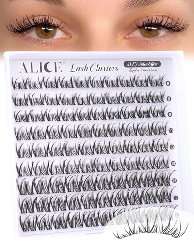 ALICE Wispy Lash Clusters 8-12mm Spider Eyelash Extensions