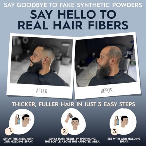Hair Illusion Real Hair Fibers for Thinning Hair 18g