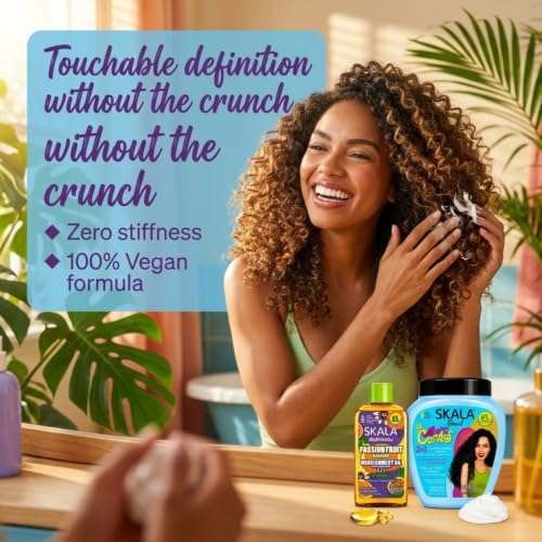 SKALA Mais Cachos Curl Cream Leave-In 1kg + Curly Hair Oil