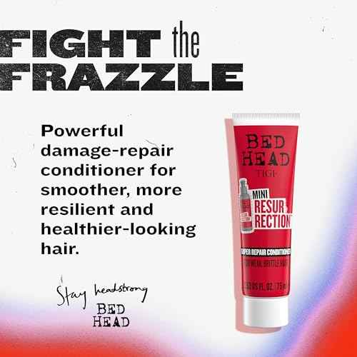 Bed Head by TIGI Resurrection Super Repair Conditioner Travel Mini ? Repairing conditioner for dry, brittle and damaged hair with added moisture and nourishment??, 2.53 fl oz