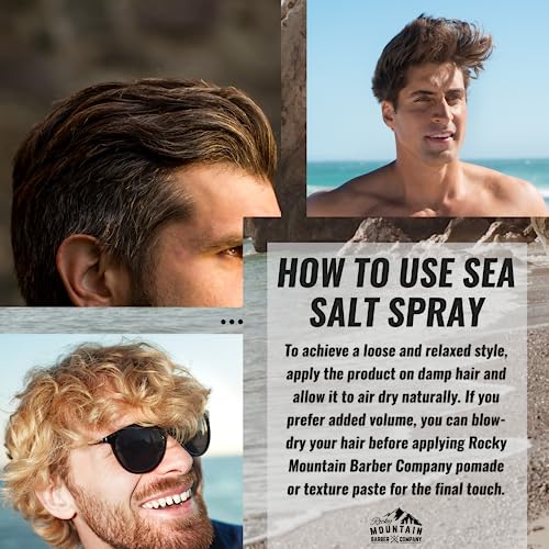 Rocky Mountain Sea Salt Spray for Men - 8 oz