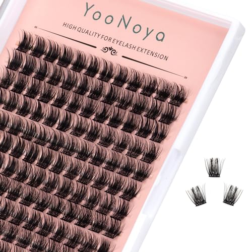 Lash Clusters 144PCS 12mm D Curl Eyelash Extensions