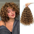 Naniciar 27# Pre Loop Gogo Curl Crochet Hair 8 Inch 8 Packs Water Wave for Black Women