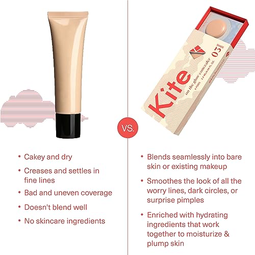 Kite On The Glow Mini Concealer Foundation - Travel Size