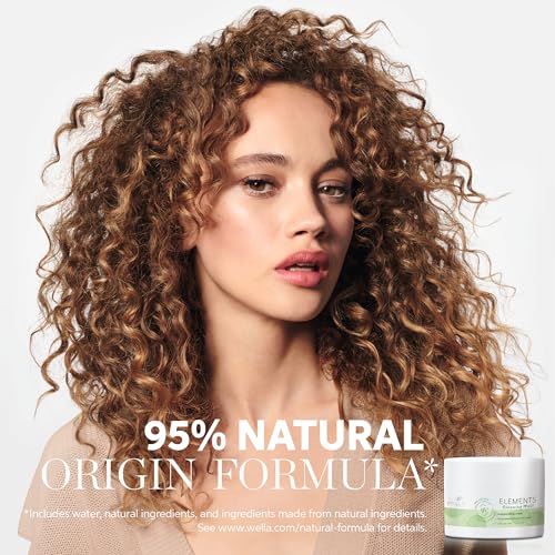 Wella Professionals Elements Silicone Free Renewing Moisturizing Hair Mask For All Types Normal to Oily Scalp Fl oz