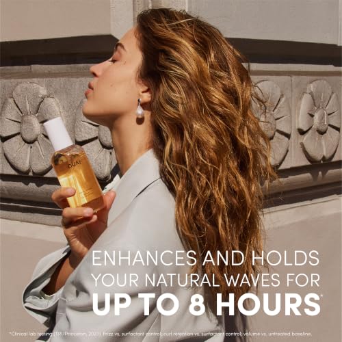 OUAI Travel Hair Texturizing Spray with Coconut Oil & Rice Protein - Adds Volume & Shine
