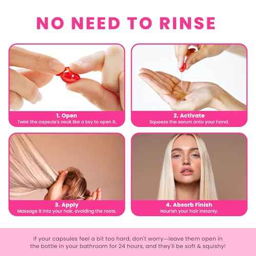 HUSSELL Hair Serum Bali Secret - no Rinse with Argan Macadamia & Avocado Oils - Vitamins A, E, Pro B5 - Conditioner for Women & Men - Travel-Size