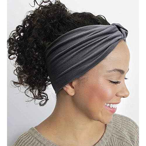 Tobeffect Headbands for Women African Boho Wide Hairband Headband Knotted Head Wraps Turbans Hair Accessories