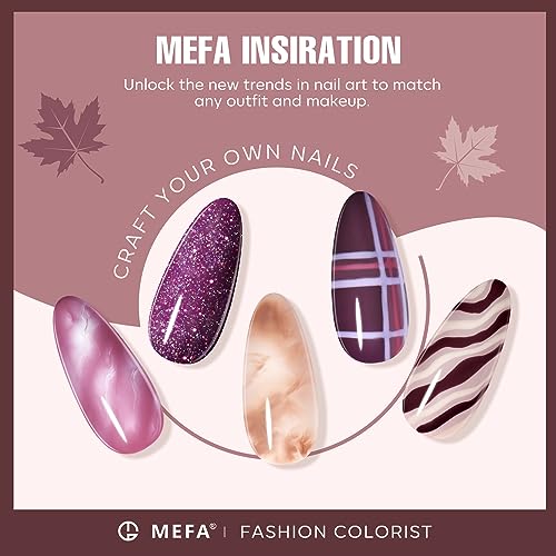 MEFA Gel Nail Polish Set 1