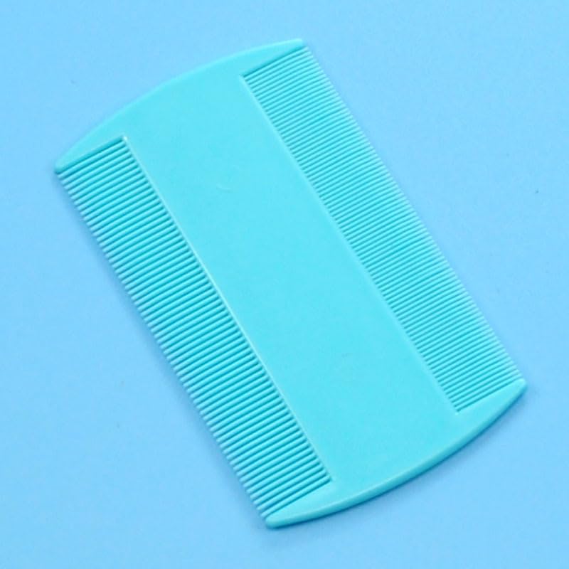 Double-Sided Fine Tooth Dandruff Comb - 5 Pack for Hair & Scalp Care
