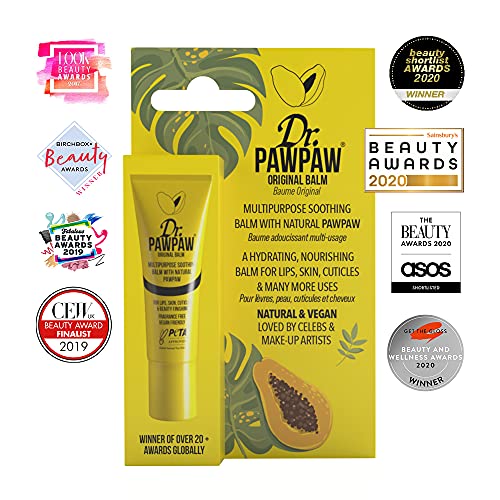 Dr. PawPaw Multipurpose Original Balm Set - Hydrating Lip Balm with Pawpaw, Aloe Vera and Olive Oil - Moisturizer for Lips, Skin and Hair - 3 pc